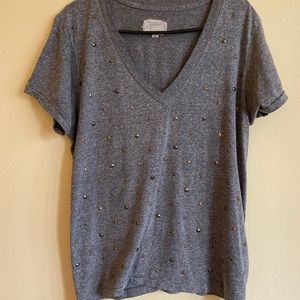 Grey Stud Shirt